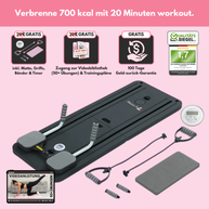 PLTX Pro - Faltbarer Pilates Reformer für Zuhause
