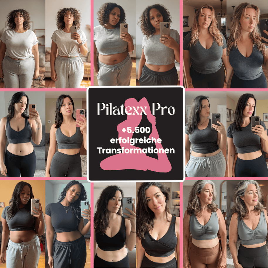 Erfolgreiche Fitness Transformation und sichtbare Trainingsergebnisse mit dem Pilatexx Pro Workoutplan